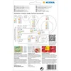 Vielzwecketiketten rot Ø 32 mm rund Papier matt 480 St. Produktbild-Vorschau 5