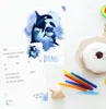10 Einladungskarten Orca blau/ weiß mit GLITZER inkl. 10 Produktbild-Vorschau 4