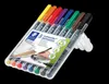 Staedtler 317 WP8, Czarny, Niebieski, Brązowy, Zielony, Podgląd zdjęcia produktu 2