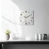 Wallfluent Hodiny - Sklenené Nástenné Hodiny - Tichý Quartz Náhľad obrázku produktu 2
