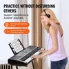 Digitální elektrické piano s 61 klávesami - Piano s 200 Náhled obrázku produktu 6