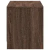 TV-Schrank LED Braun Eichen-Optik 97x34x40 cm Holzwerkstoff Produktbild-Vorschau 8