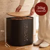 CASABEL Depósito Pellets & Gránulos con Ruedas, Cap. 30kg, Vista previa de la imagen del producto 2