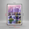 Gerahmtes Poster - Schwarzer Rahmen - Wasserfall Natur - Produktbild-Vorschau 5