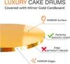 Cake Board Base Gold 34 cm 1,2 cm Cake Drum Dick Luxe Produktbild-Vorschau 11