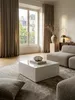 Couchtisch aus hochwertig in modernem Wohnzimmer mit Teppich und stimmungsvoller Beleuchtung 60x60x30 cm_#sku_SAFWL1.856# Produktbild-Vorschau