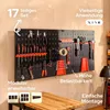 AREBOS Werkzeugwand Metall 3-teilig 117,6x59,5 cm mit Produktbild-Vorschau 3