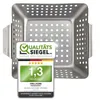 HEIMWERT Hochwertiges Premium Edelstahl Grillkorb 3er Set - Produktbild-Vorschau 5
