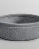 Close-up view of a gray fabric basket. Náhled obrázku produktu