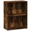 A standalone image of a wooden bookshelf against a white background. Produktbild-Vorschau
