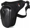 QLS Beintasche Motorrad Sport Oberschenkeltasche Schwarz Produktbild-Vorschau 1