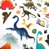 Oblique Unique 78 Temporäre Tattoos Kinder Dinosaurier Produktbild-Vorschau 3