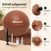 Palla Pilates FunLife da 25 cm con pompa, piccola palla Anteprima dell’immagine prodotto 3