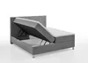 Meise Möbel Leo Boxspringbett Metallfuß mit Chromoptik 100% Produktbild-Vorschau 3