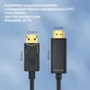 Displayport auf HDMI Kabel 4K DP zu HDMI Adapter Stecker Produktbild-Vorschau 8