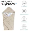 TupTam Baby Winter Einschlagdecke Babydecke 75x75cm für Produktbild-Vorschau 3