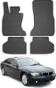 2008-2015 BMW 7er F01 Fußmatten Gummi Schwarz 4 tlg Produktbild-Vorschau 1