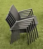 7-tlg. Alu Gartenmöbel Set anthrazit ausziehbarer Tisch mit Produktbild-Vorschau 11