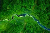 Muralo XXL Selbstklebende FOTOTAPETE Fluss WALD Gruen Produktbild-Vorschau 2