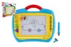 A magnetic drawing board with a drawing of a car on it. Produktbild-Vorschau
