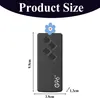 A product size chart showing a black media player with dimensions indicated. Produktbild-Vorschau