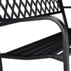 relaxdays Banc de jardin 10026115_0 noir métal 127,5 cm Voir les images du produit 6