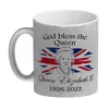 God bless the Queen Glitzer-Kaffeebecher Produktbild-Vorschau 2