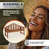 CASARIA® Panchina da Giardino Resistente in Legno Eucalipto Anteprima dell’immagine prodotto 9