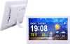 Orologio meteo WiFi 10in 100-240V bianco data temperatura Anteprima dell’immagine prodotto 3