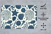 MuchoWow® Schreibtischunterlage Muscheln - Strand - Blau - Produktbild-Vorschau 2