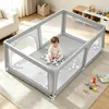 Laufstall Baby Laufgitter 180x120cm Rutschfester Produktbild-Vorschau 1