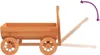 vidaXL Carrello decorativo 70x43x54 cm in legno massiccio Anteprima dell’immagine prodotto 7