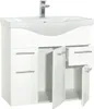 VCM 2-tlg. Waschplatz|  Waschtisch Unterschrank 75 cm | Produktbild-Vorschau 4