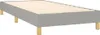 vidaXL Box spring bed frame light grey 80x200 cm fabric Náhľad obrázku produktu 3