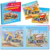 Magnetpuzzle Baufahrzeuge 25 Teile, Magnet Puzzles ab 2 Produktbild-Vorschau 1