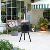 BonFeu BonBono Schwarz - Terrassenofen - Feuerstelle mit Produktbild-Vorschau 2