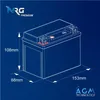 NRG AGM Motorradbatterie YTX9-BS 9,5Ah 12V Produktbild-Vorschau 5