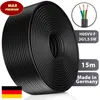 15m Kunststoffschlauchleitung H05VV-F 3G1,5 Schwarz Produktbild-Vorschau 2