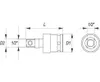 Extension 1/2" joint d'impact 63 mm CrMo Voir les images du produit 4