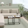 FORTENA Couchtisch 2er Set Quadratisch Weiß Schwarz – Produktbild-Vorschau 8