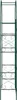vidaXL Gartenbogen Grün 115 x 37 x 226 cm Stahl Produktbild-Vorschau 7