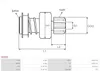 Anlasserfreilauf 11-Zahn AS-PL SD3029 Produktbild-Vorschau 4