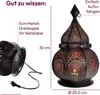 GADGY® Orientalische Lampe Metall - Marokkanisches Produktbild-Vorschau 5