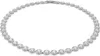A close-up, studio shot of a diamond necklace on a white background. Anteprima dell’immagine prodotto