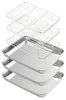 RVS Bakplaat met Rooster Set (3 Platen + 3 Racks) Productafbeelding-voorbeeld 1