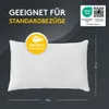 LILENO HOME 2er Set Kissenfüllung 50x70 cm - 40°C Produktbild-Vorschau 5