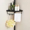 Scaffale angolare regolabile per il bagno, carrello Anteprima dell’immagine prodotto 9