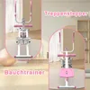 2-in-1 Treppenstepper & Bauchtrainer – Foldbares Produktbild-Vorschau 4