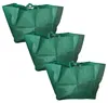 3er Set Gartenabfallsäcke 60L Grün - Robuste Laubsäcke für Produktbild-Vorschau 1
