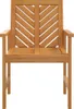 vidaXL Garten-Essstühle 2 Stk. Massivholz Akazie Produktbild-Vorschau 4